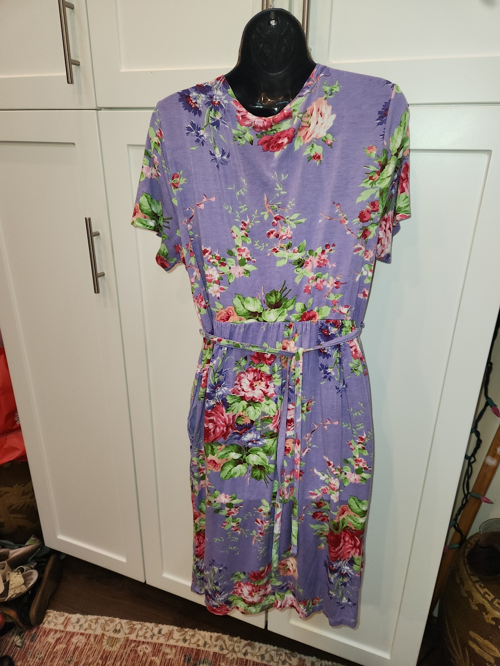 🍉April Cornell Short Floral Dress - Picture 5 of 11